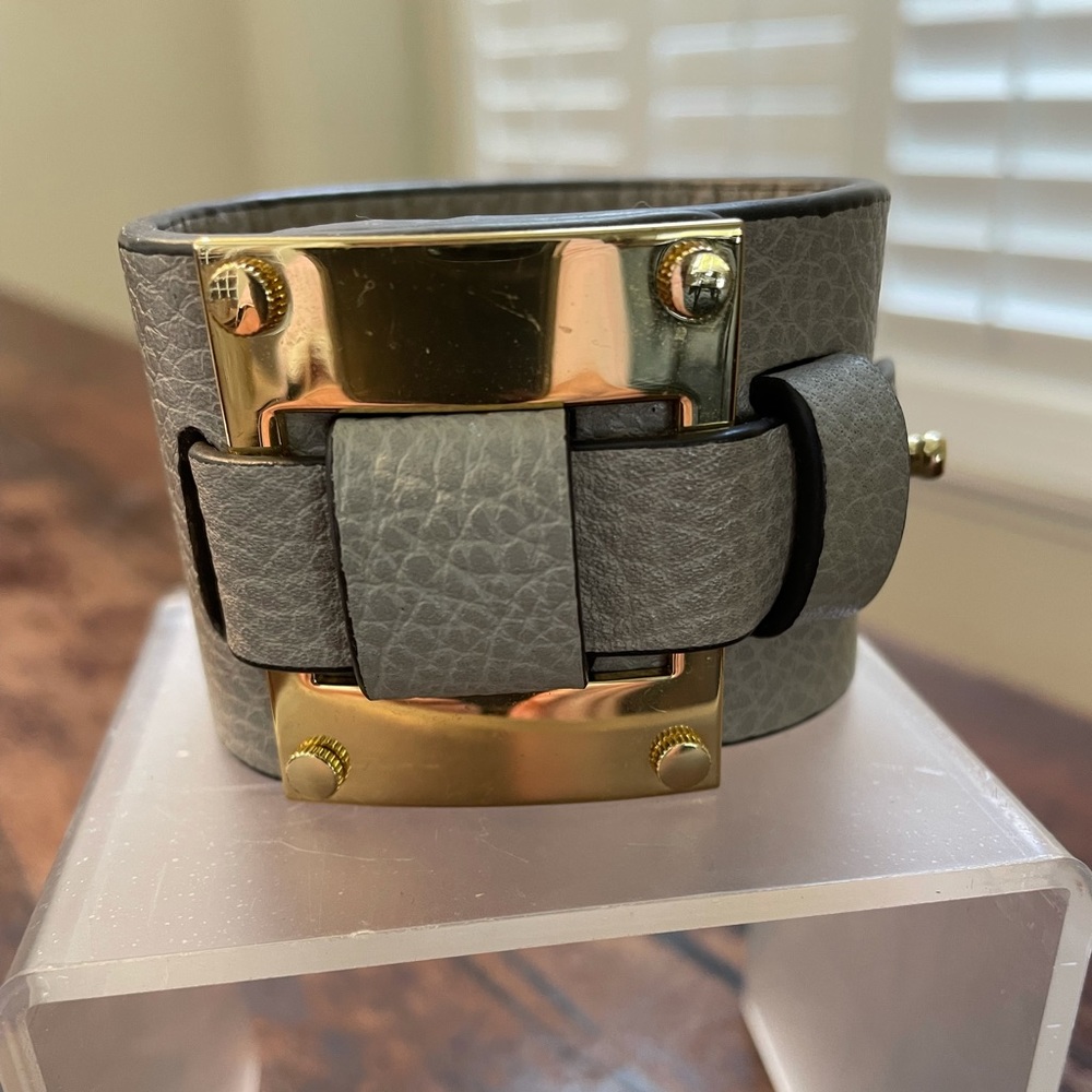 India Hicks Lady P Cuff. Size S/M color taupe. Gently used